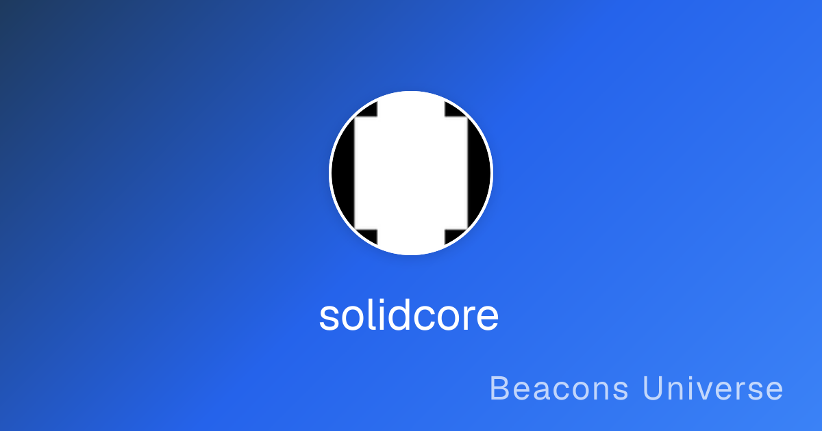 solidcore | Beacons Universe Brands